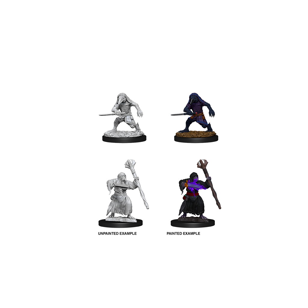 D&D Nolzur's Marvelous Unpainted Miniatures: Kenku Adventurers