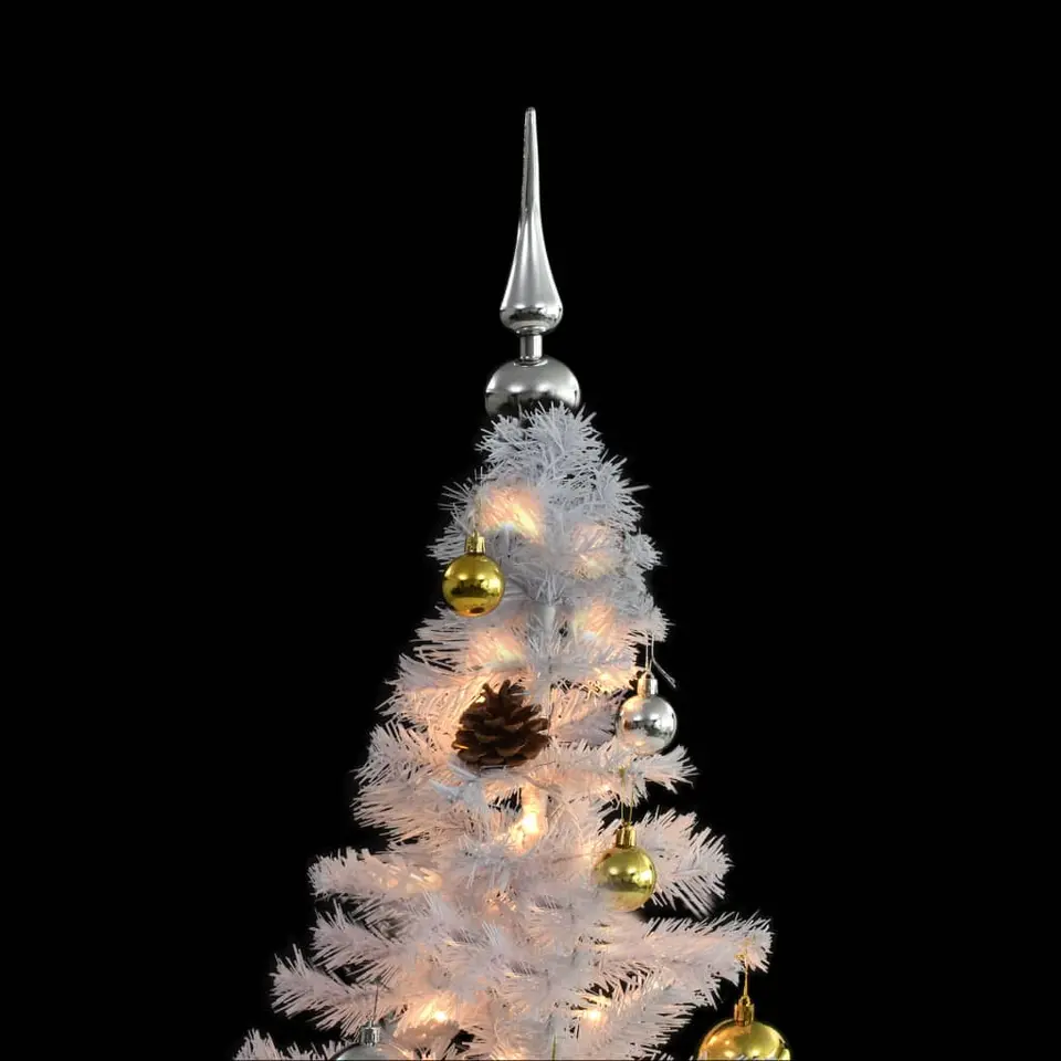 vidaXL - Kerstboom - Wit - 180 x 90 cm