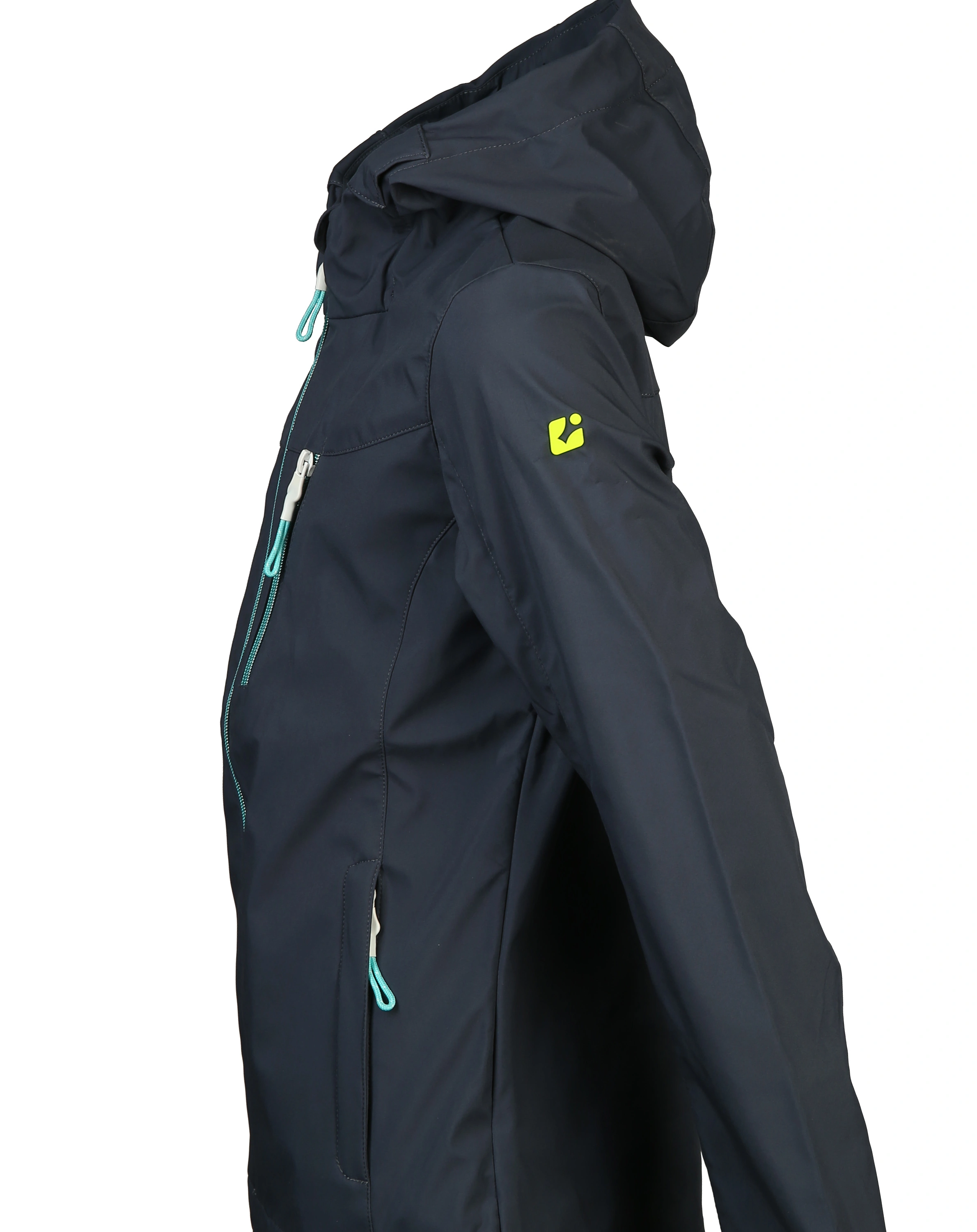 Softshelljacke KOS 54 GRLS in blue anthracite