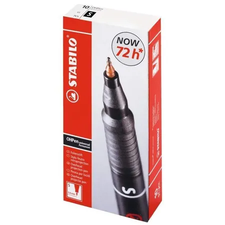 Folienstift - STABILO OHPen universal - permanent superfein - 10er Pack - blau