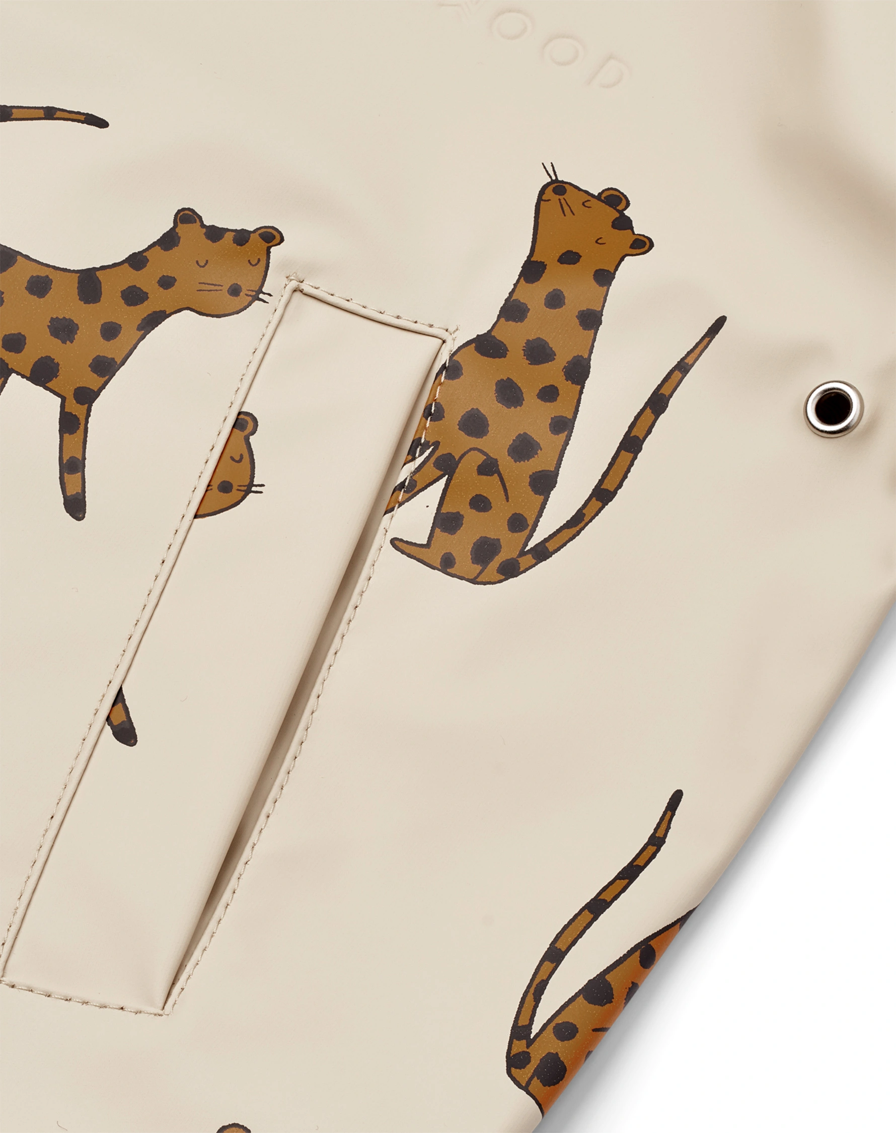 Regenjacke MOBY LEOPARD in sandy