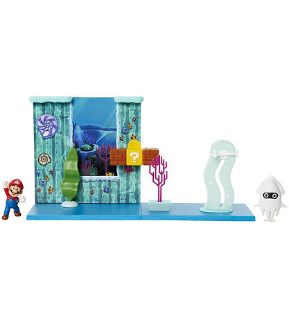 Super Mario Leges?t - Deluxe Underwater Playset - 10 Dele