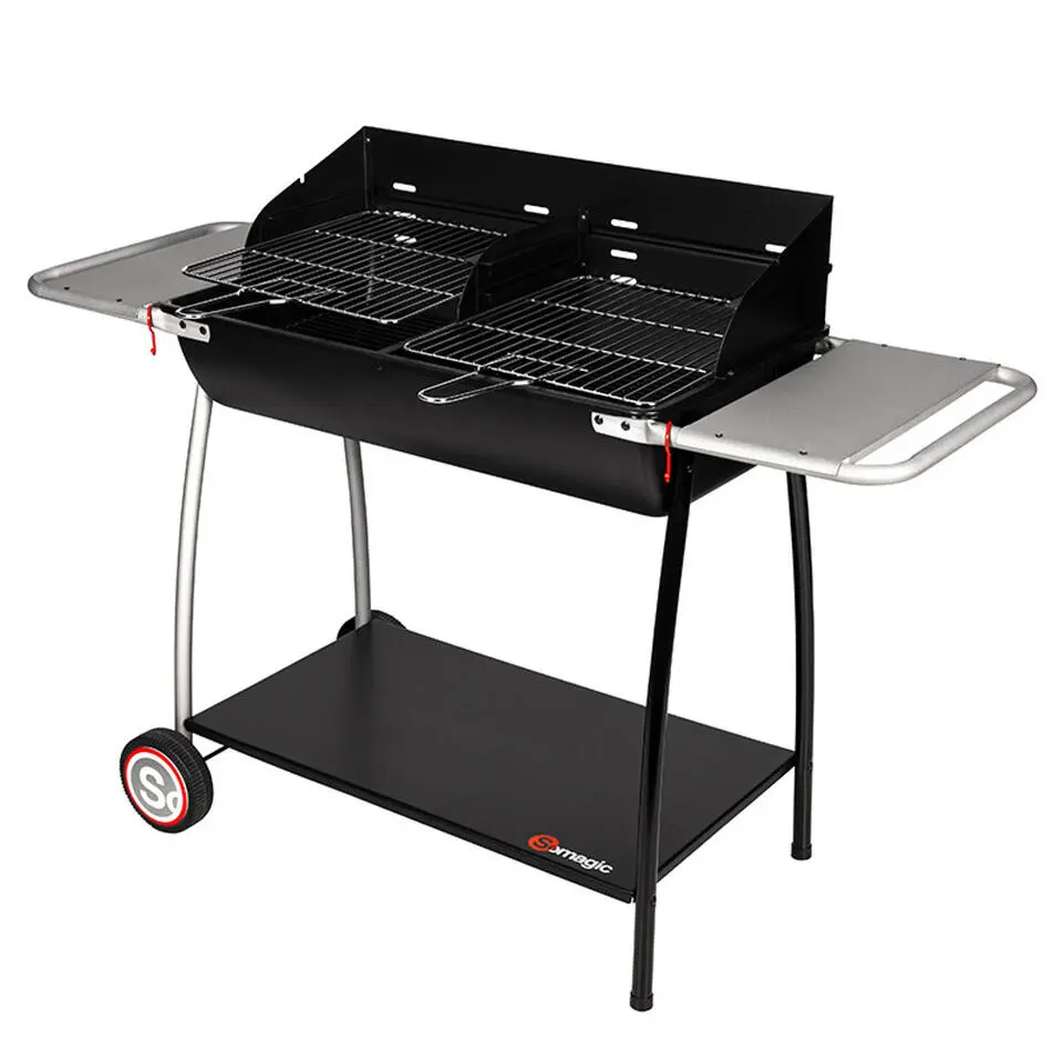 Somagic Barbecue - Zwart - 133 x 53 x 94cm