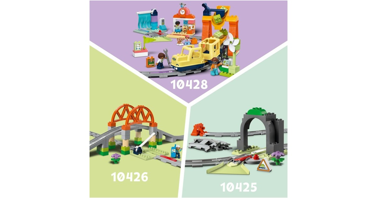 LEGODUPLO Stad - Interactieve avonturentrein Constructiespeelgoed  (10427)
