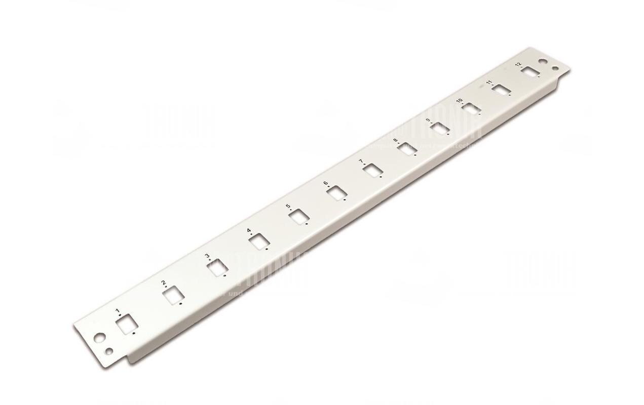 Verteilerplatte 12x LC-Duplex VerteilerladePassend zu den Verteilerladen