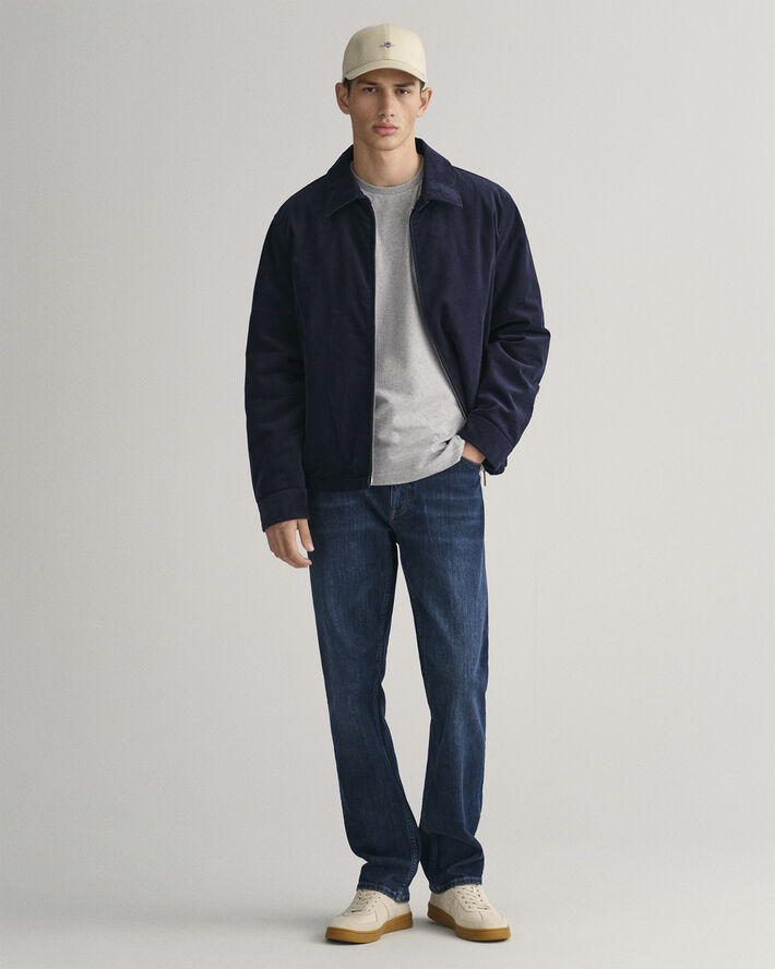 Gant REGULAR GANT JEANS Dark blue worn in