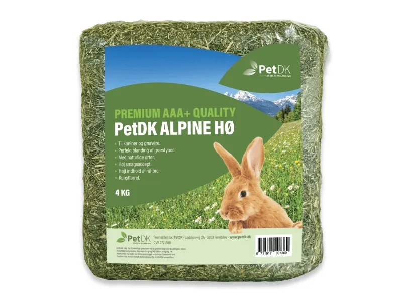 PetDK Alpine Hø Premium Quality 4kg