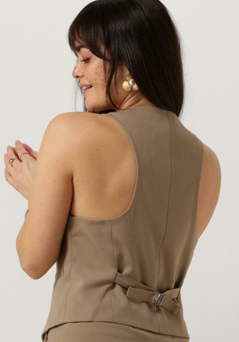 COPENHAGEN MUSE camel copenhagen muse gilet cmtailor-waistcoat