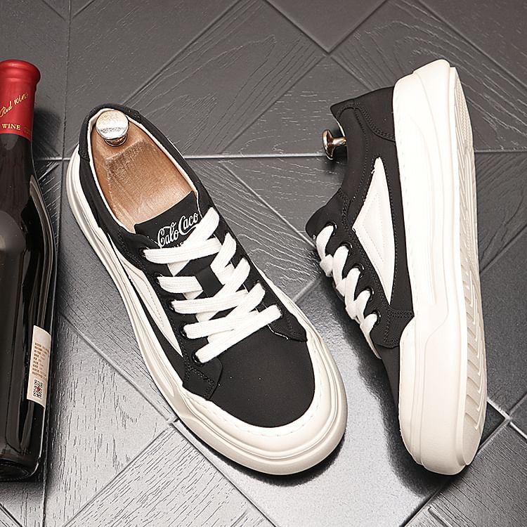 Mr Ozera - Platform Paneel Sneakers