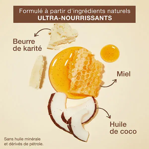Creme of Nature, Mel Puro, Sem Sulfato, Condicionador Desembaraçante Sem Enxágue, 236,5ml