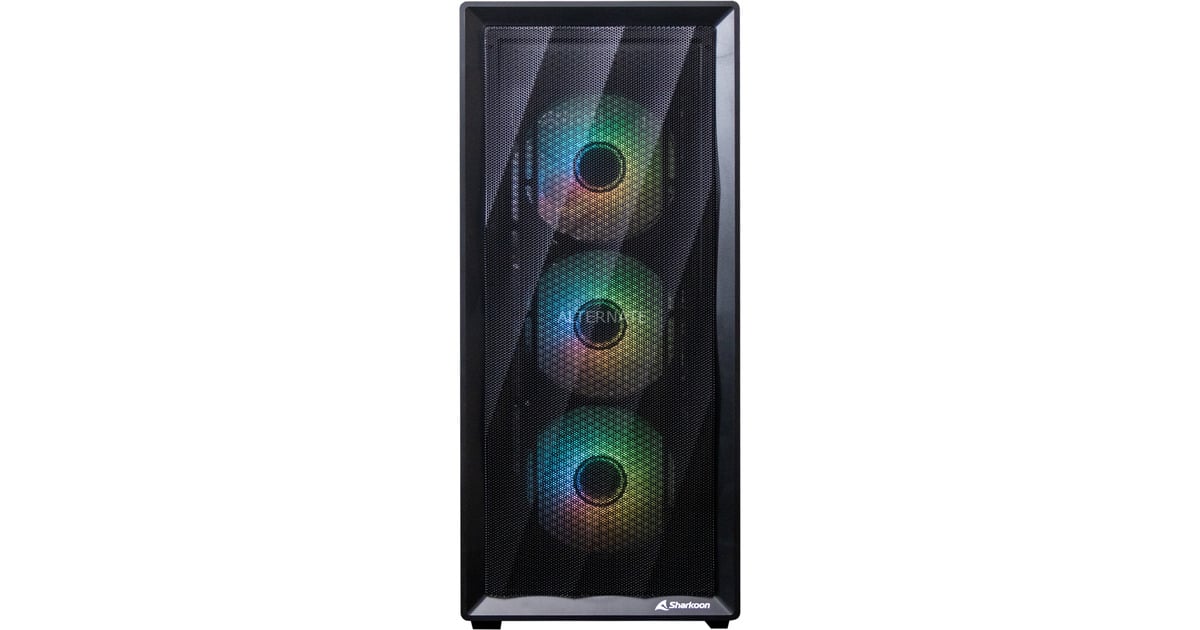 ALTERNATEThunderstorm Starter Ryzen 5 - RTX 5060 gaming pc  (Zwart | R5 5600 | RTX 5060 | 16 GB | 1 TB SSD)