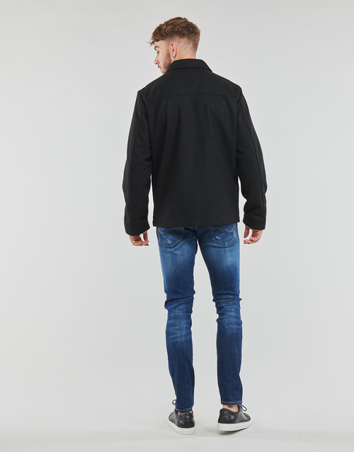 Jack & Jones - JJJOHNSON WOOL JACKET - Noir