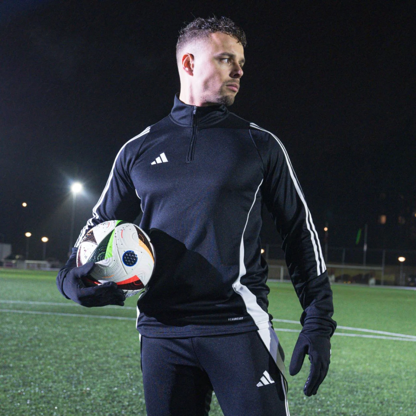 Adidas Tiro 23 Club Trainingstrui 1/4-Zip Zwart Wit