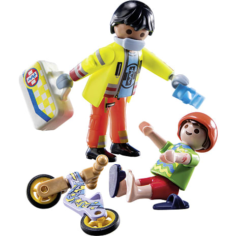 Playmobil 71245 paramediciner m. patient