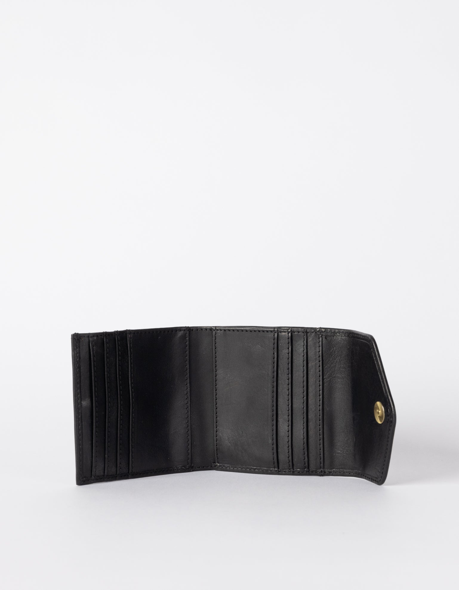 Georgie's Wallet - Black Stromboli Leather