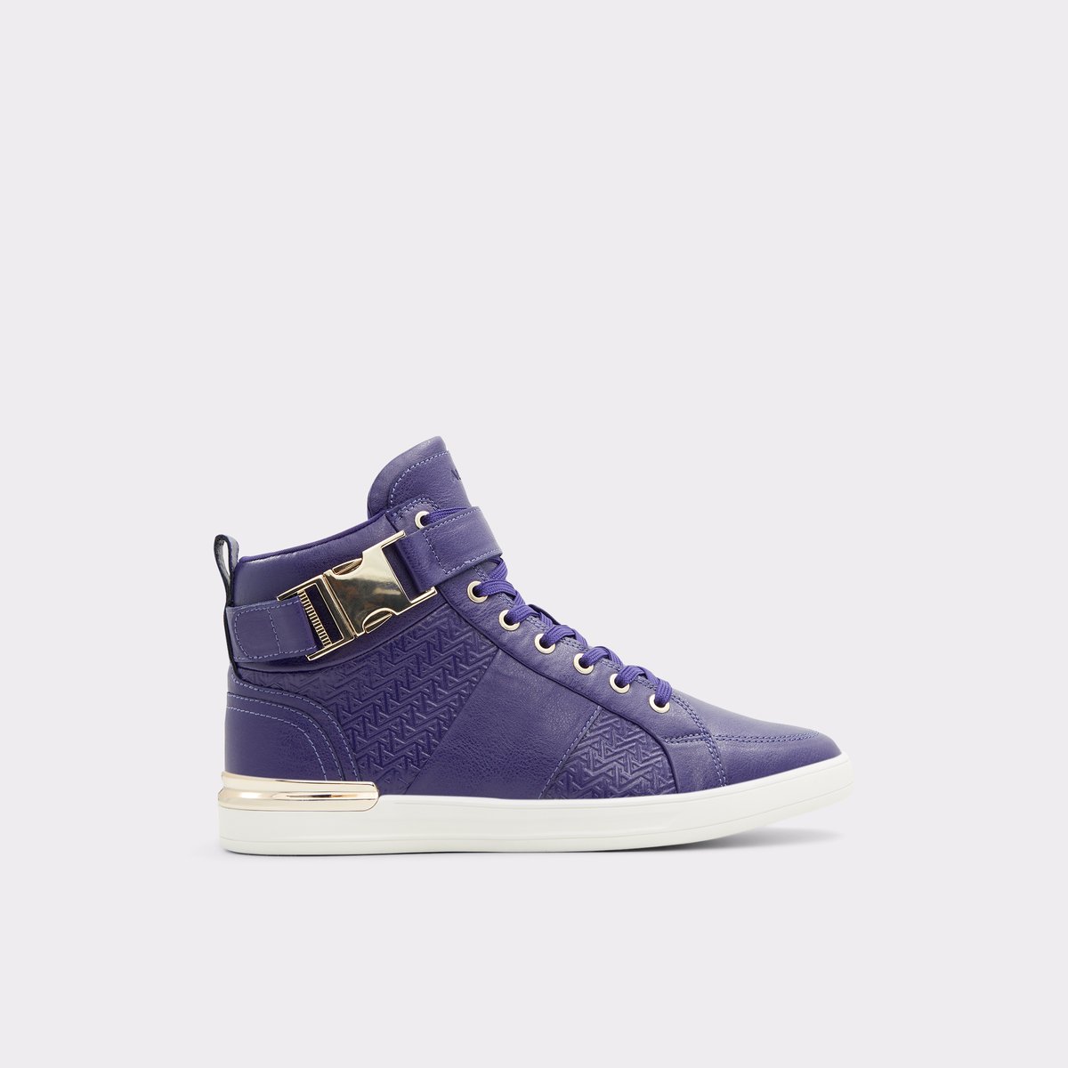 Brauerr Dark Purple Men High top