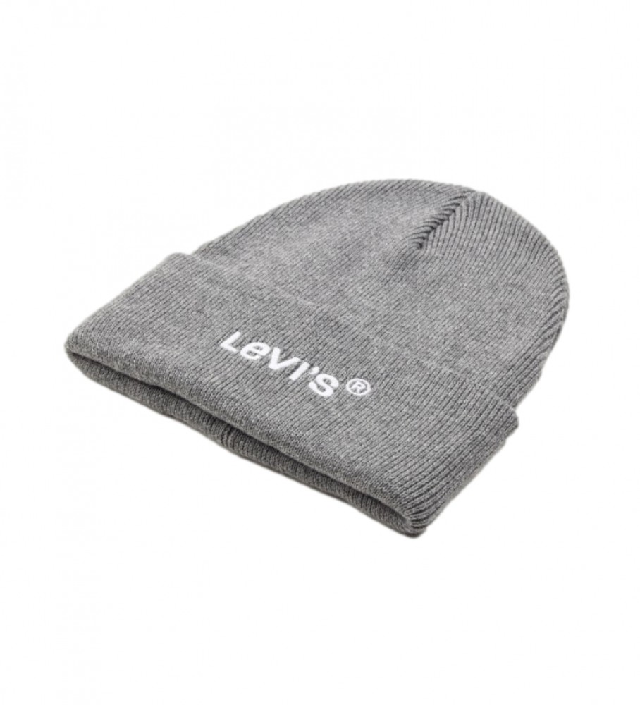 Gorro Levi's Headgear com logo cinza
