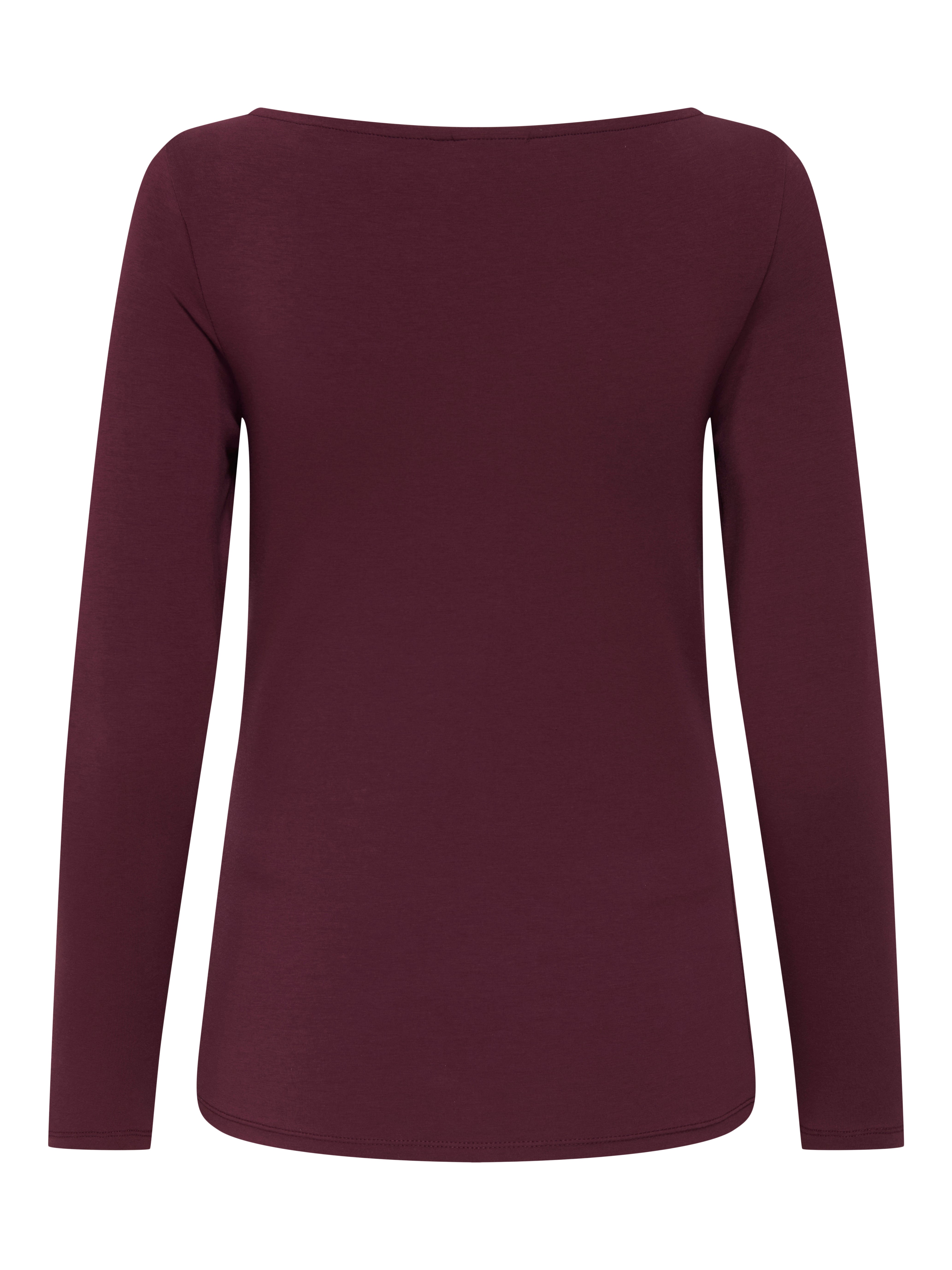 OLMLIVE Top Burgundy