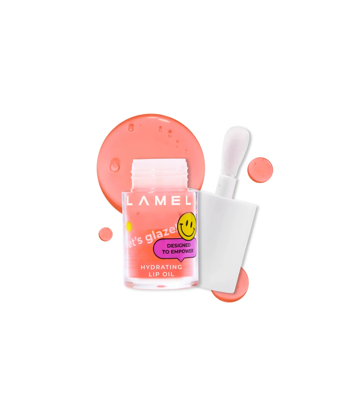 Lamel - Óleo labial Let's Glaze - 402: Strawberry jam