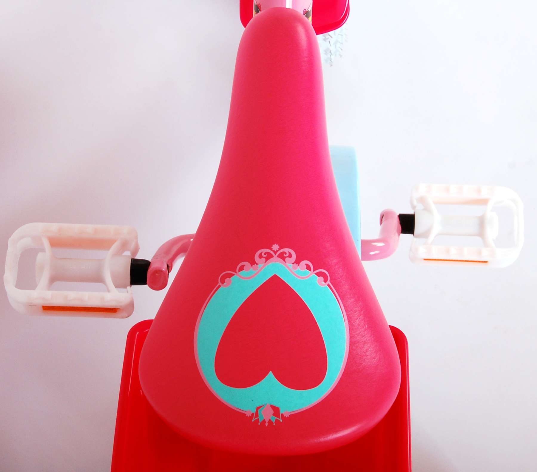 Kinderfahrrad Disney Princess für Mädchen 12 Zoll Kinderrad in Pink