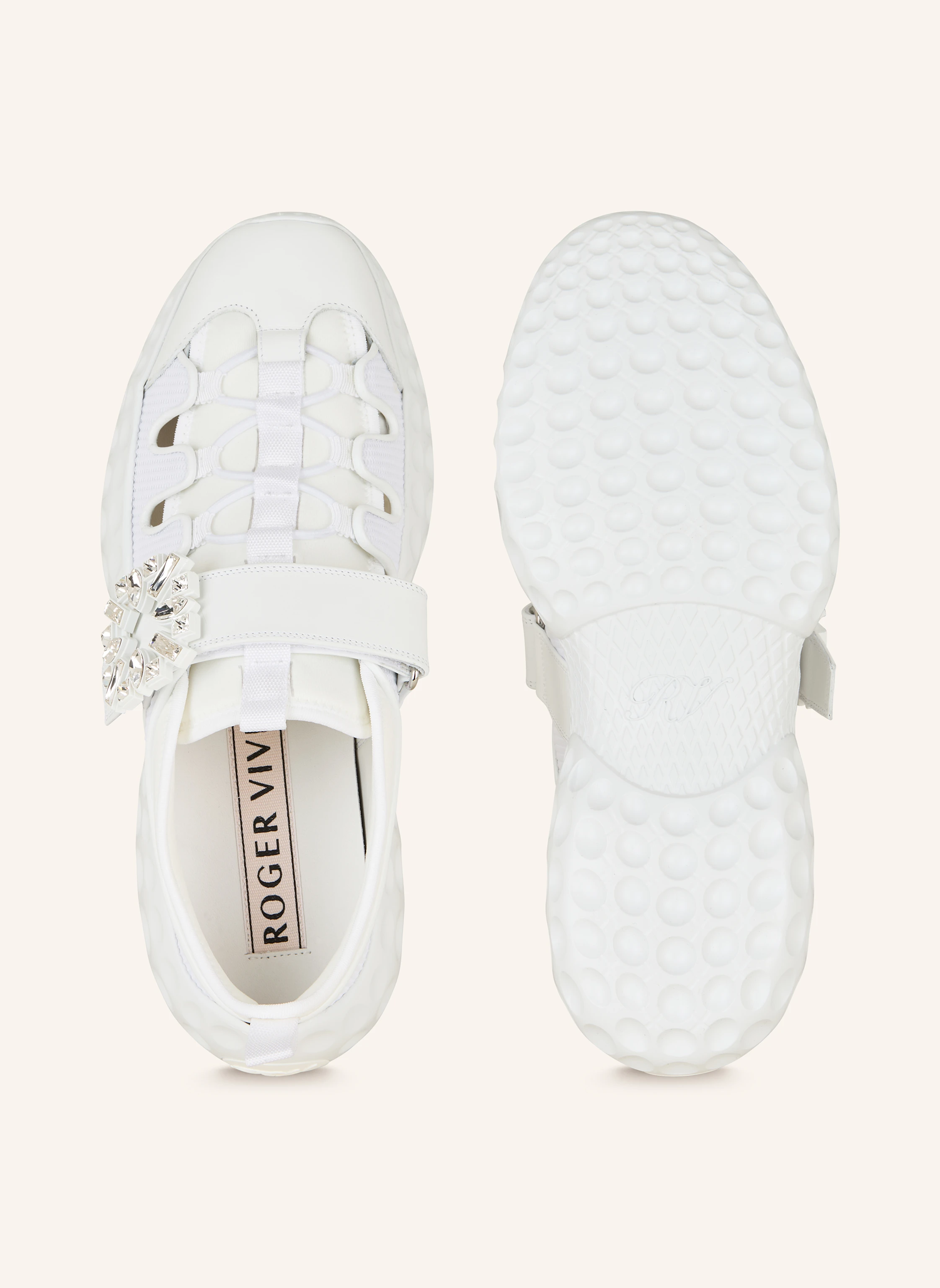 Roger Vivier Sneaker VIV' RUN mit Schmucksteinen
