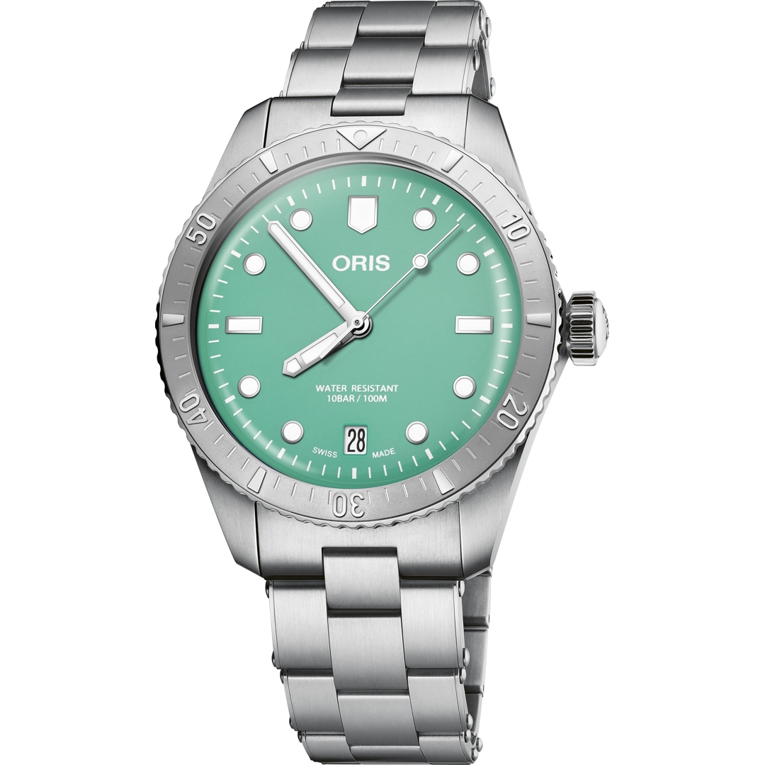 Oris Divers Sixty-Five Cotton Candy Grün