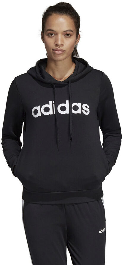 adidas Essentials Linear OH Hoodie Sort