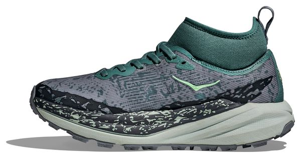 Chaussures Trail Hoka Speedgoat 6 Mid GTX Bleu Femme