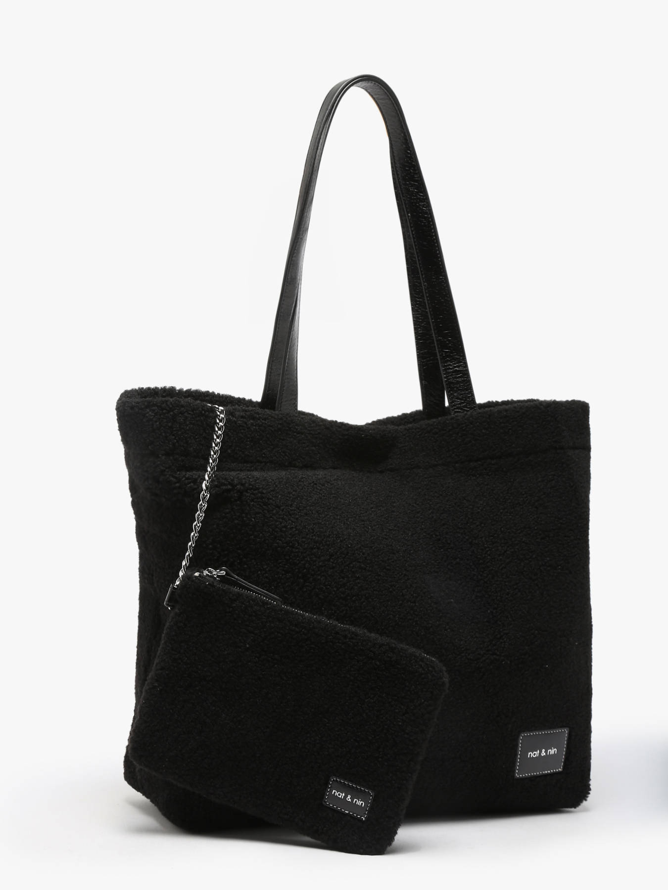 sac port paule Teddy polyester recycl NAT ET NIN