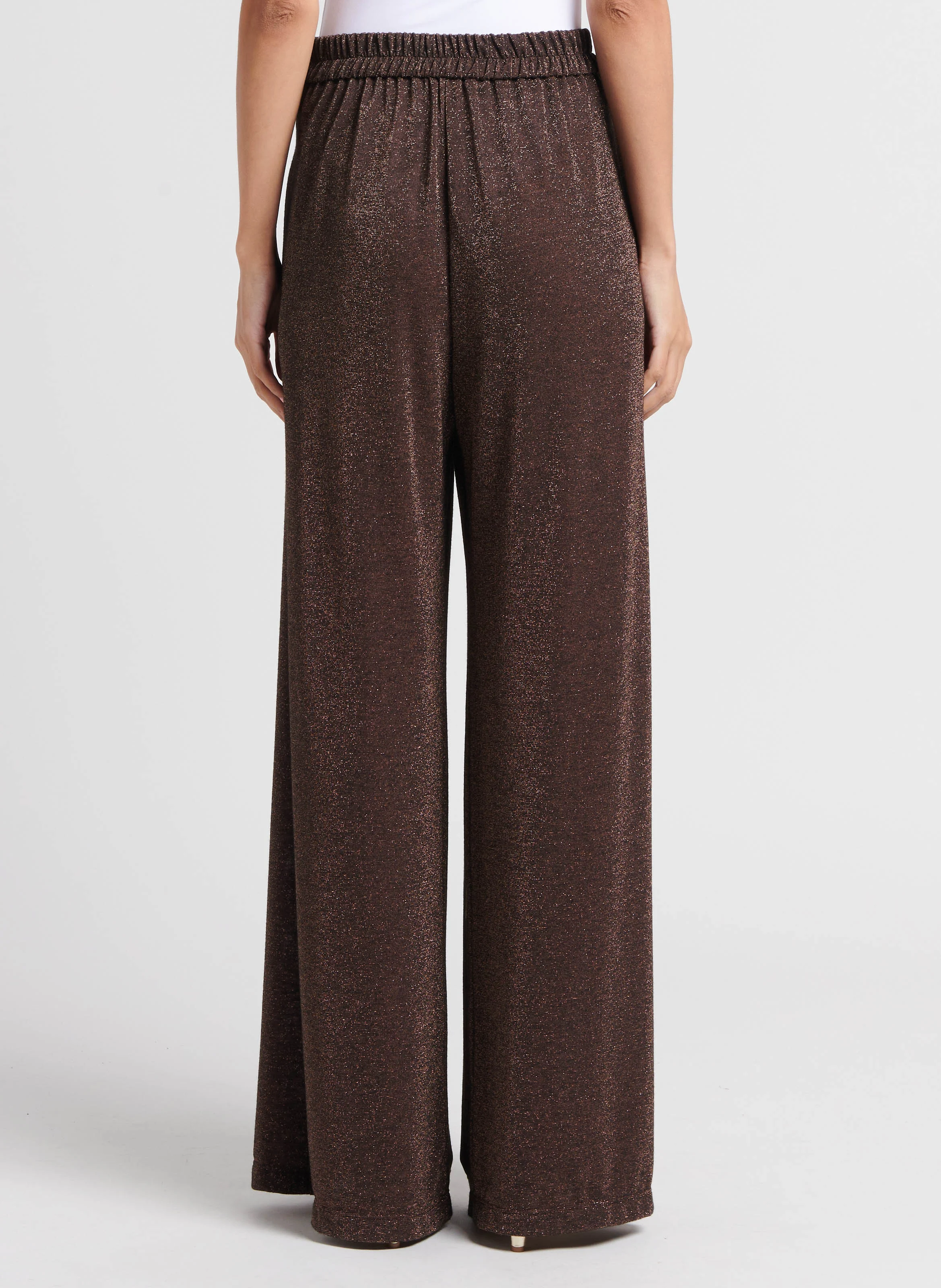 ASPEN - Pantalon large pailleté|