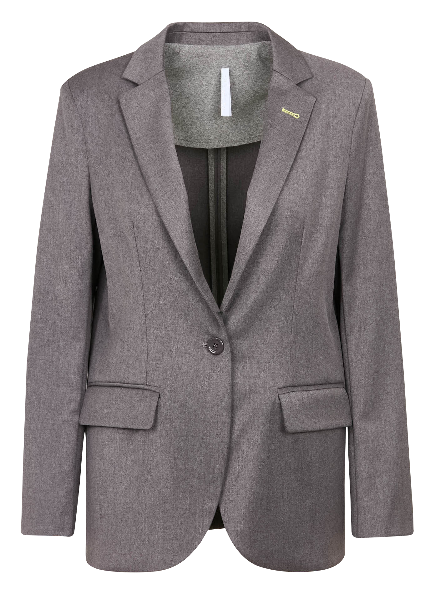 Veste col tailleur | Gris