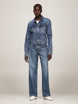 Jaqueta jeans Topstitch