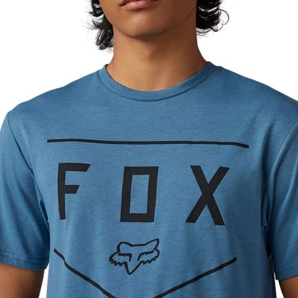 T-Shirt manches courtes Fox SHIELD - Bleu