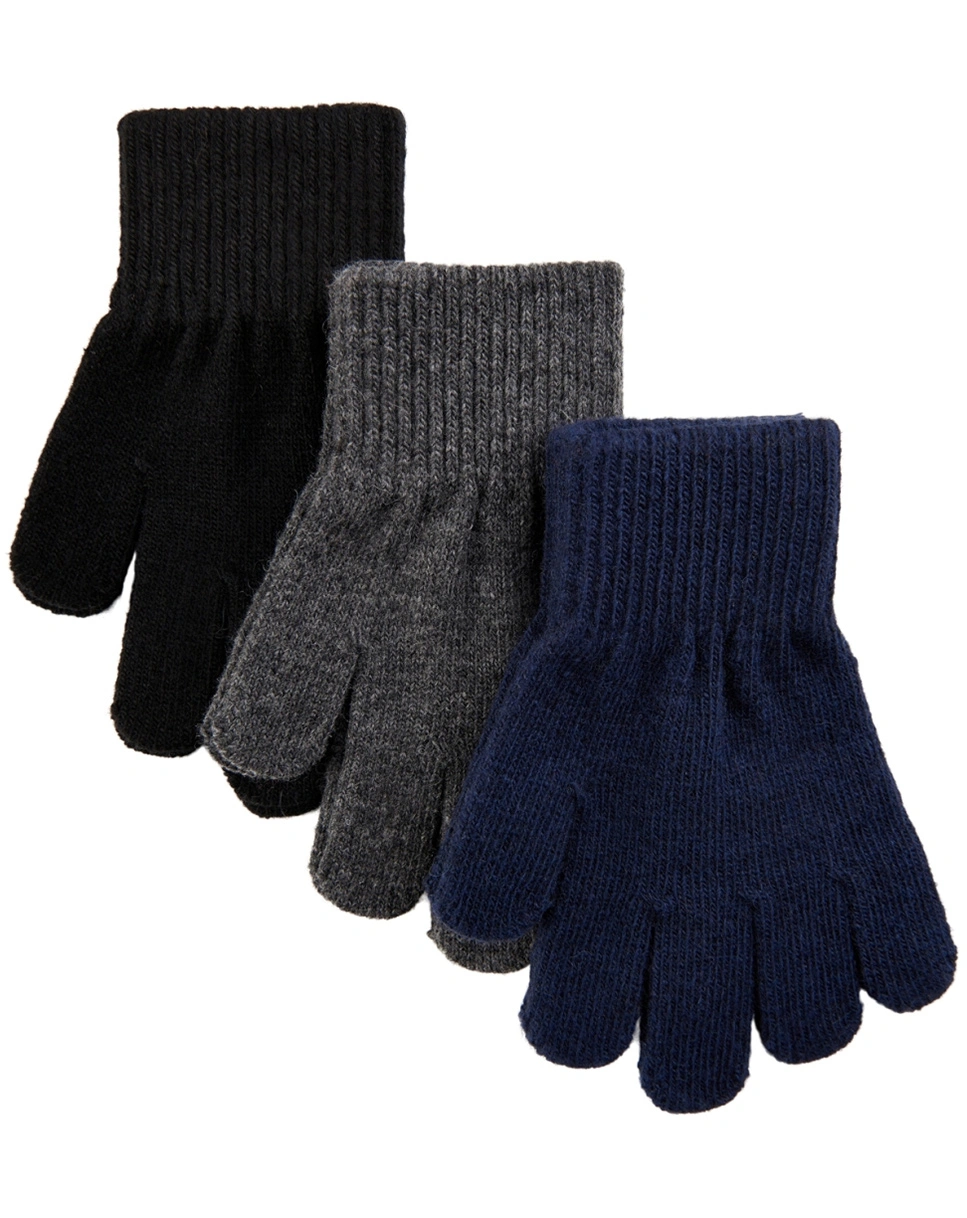 Fingerhandschuhe MAGIC 3er-Pack in blue nights/antrazite/black
