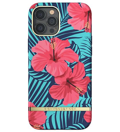 Richmond & Finch Cover - iPhone 12 Pro Max - Rød Hibiscus