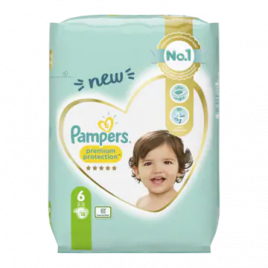 Pampers Premium protection maat 6 luiers (vanaf 13 kg)