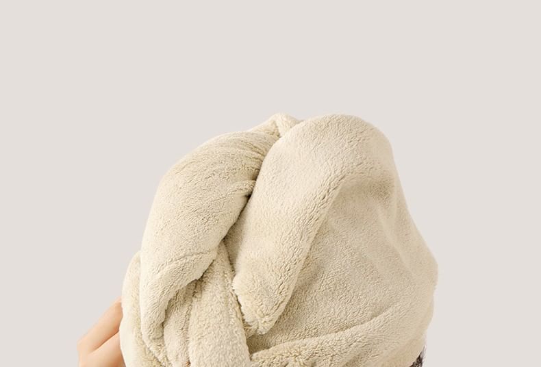 Caraboomie - Eenvoudige, snel drogende haarhanddoek
