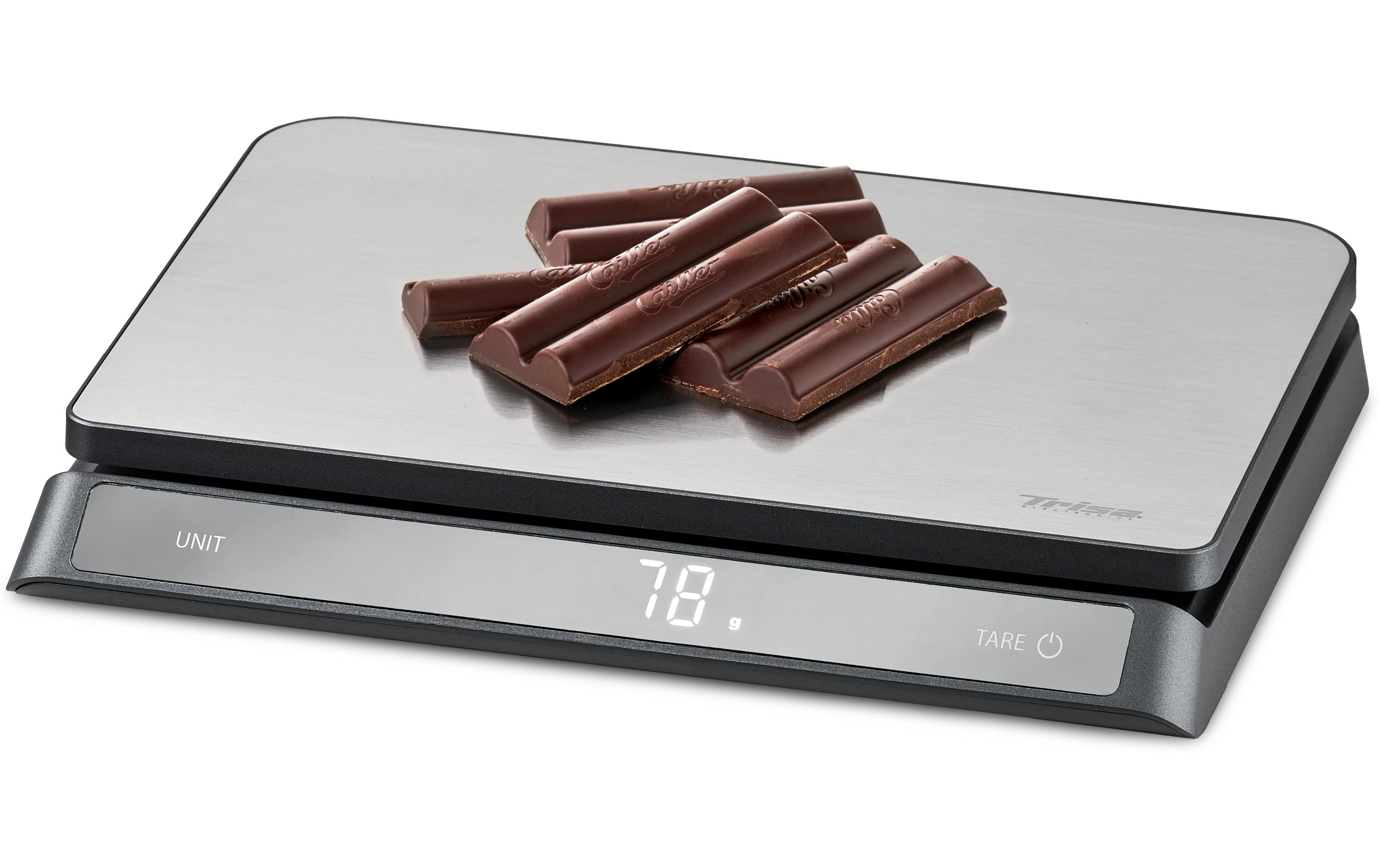 Küchenwaage Elite Scale SilberEdle digitale Küchenwaage für moderne Küchen