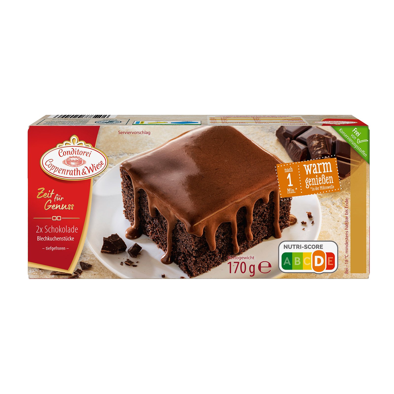 Coppenrath & Wiese Zeit für Genuss Schokolade Kuchenstücke
