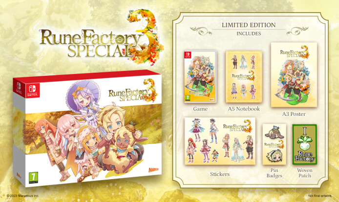 Rune Factory 3 Special - Limited Edition - Nintendo Switch