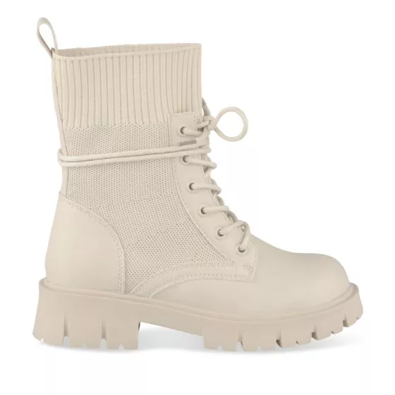 Bottines BEIGE LOVELY SKULL