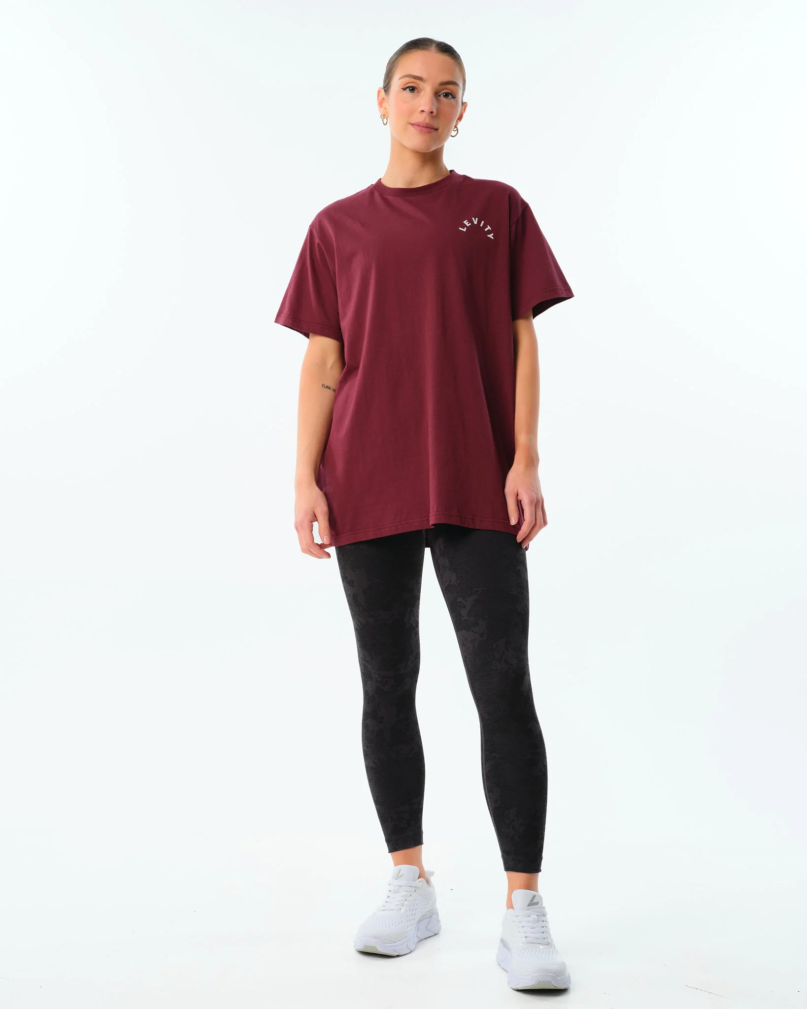 LEVITY Camo Seamless Tights 7\8 Black Camo