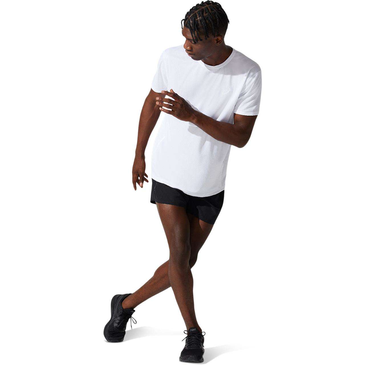 ASICS Core 5IN Hardloopbroek Kort Zwart/Zilver Heren