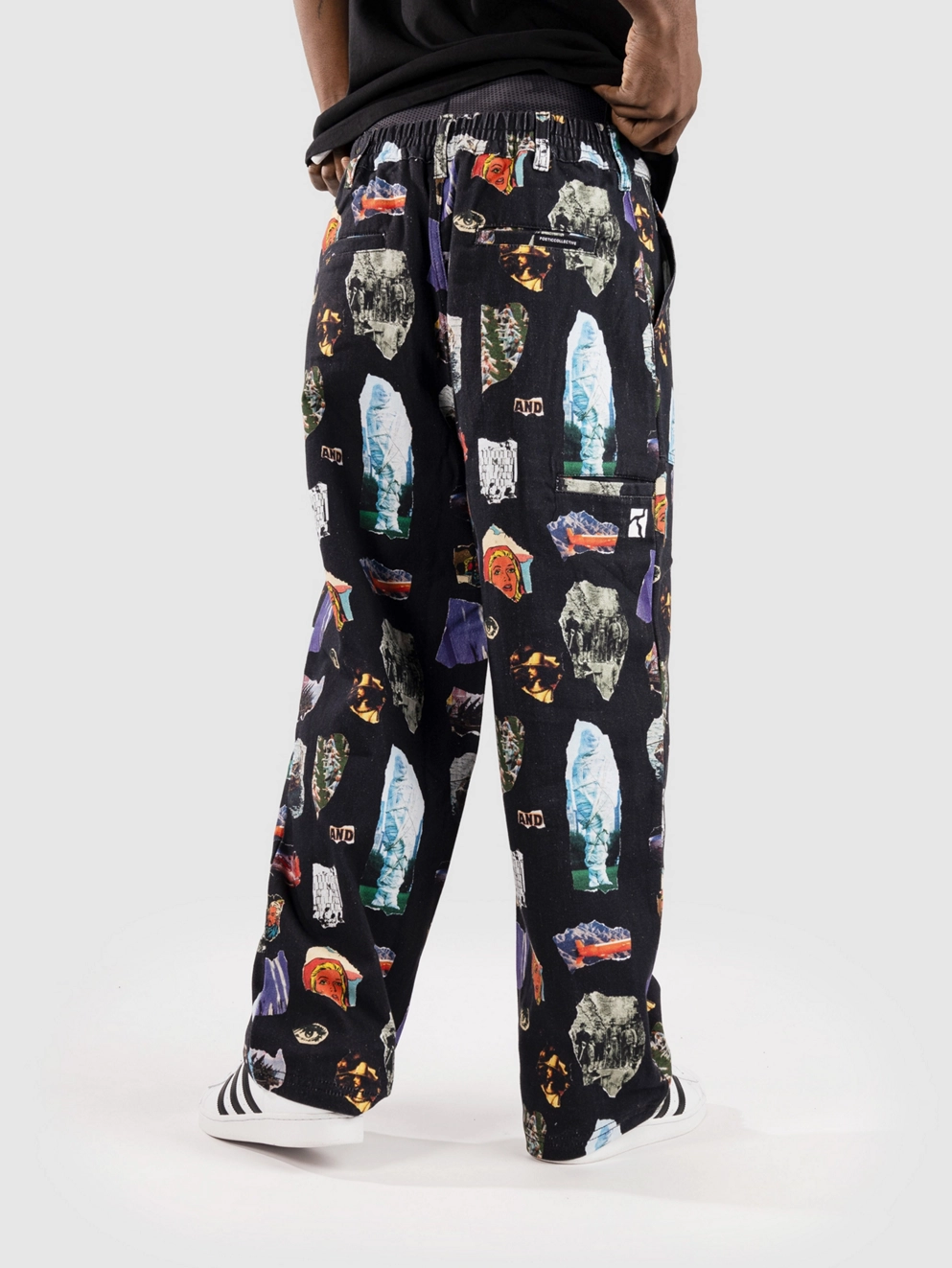 Poetic Collective Painter Jeans and collage