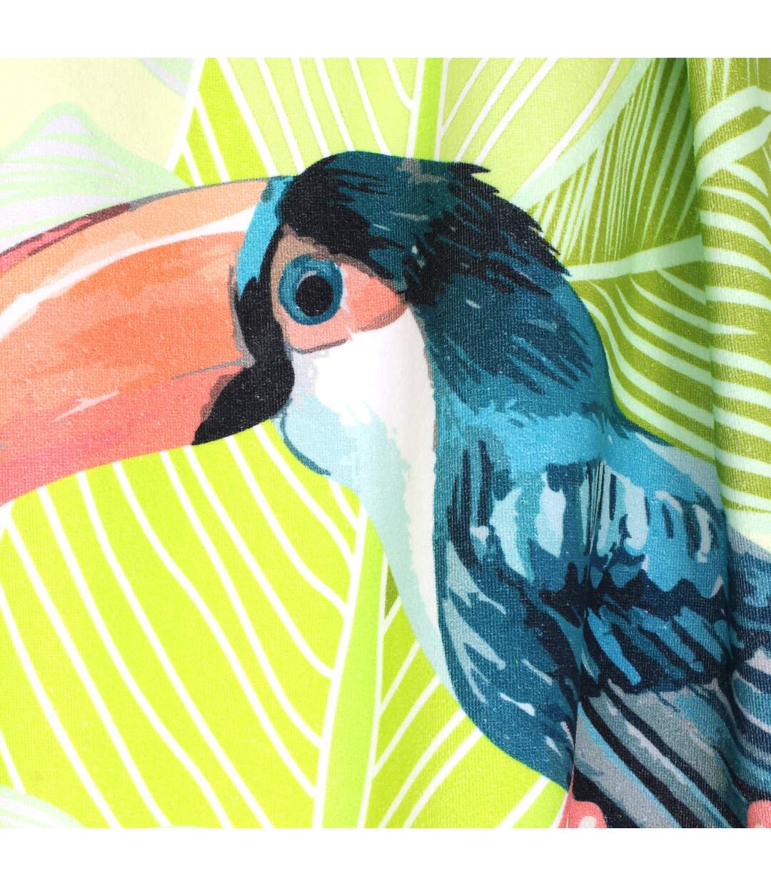 Drap de plage 100x180 cm TOUCAN multicolore
