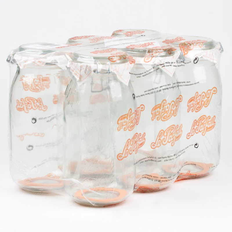 Pack de 6 bocaux 2 L Le Parfait