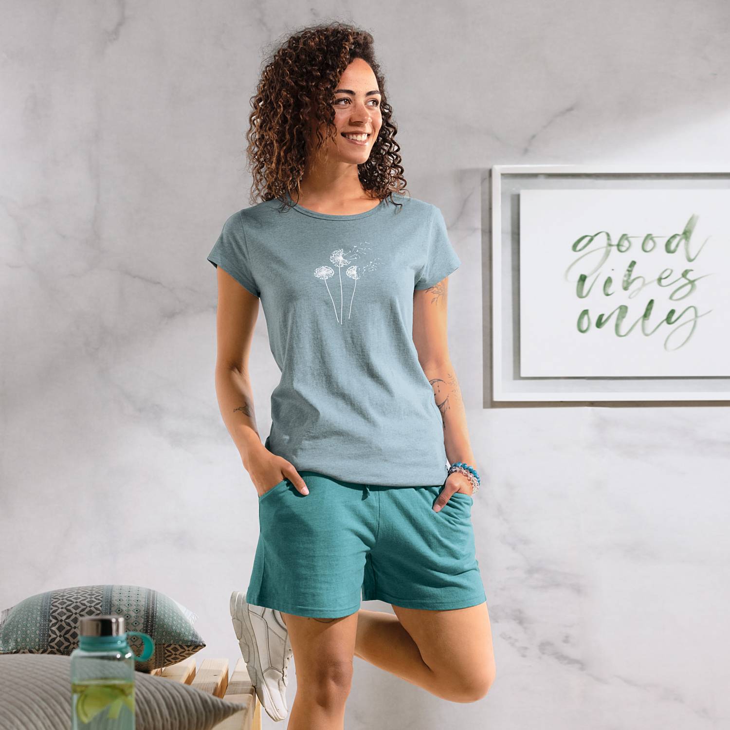 REDBEST Single-Jersey Damen-Shorty
