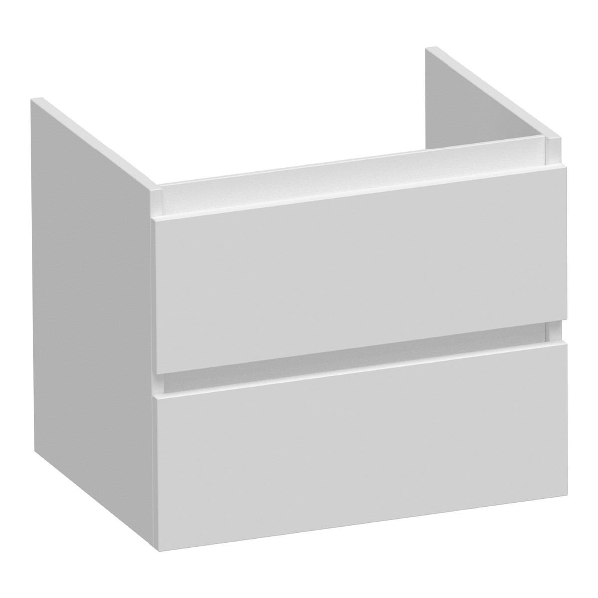 Brauer Joy onderkast 60cm met 2 softclose lades wit mat