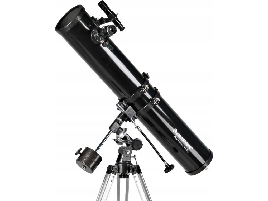Celestron PowerSeeker 114EQ, Sort, Aluminium, 8,62 kg, 86,4 cm