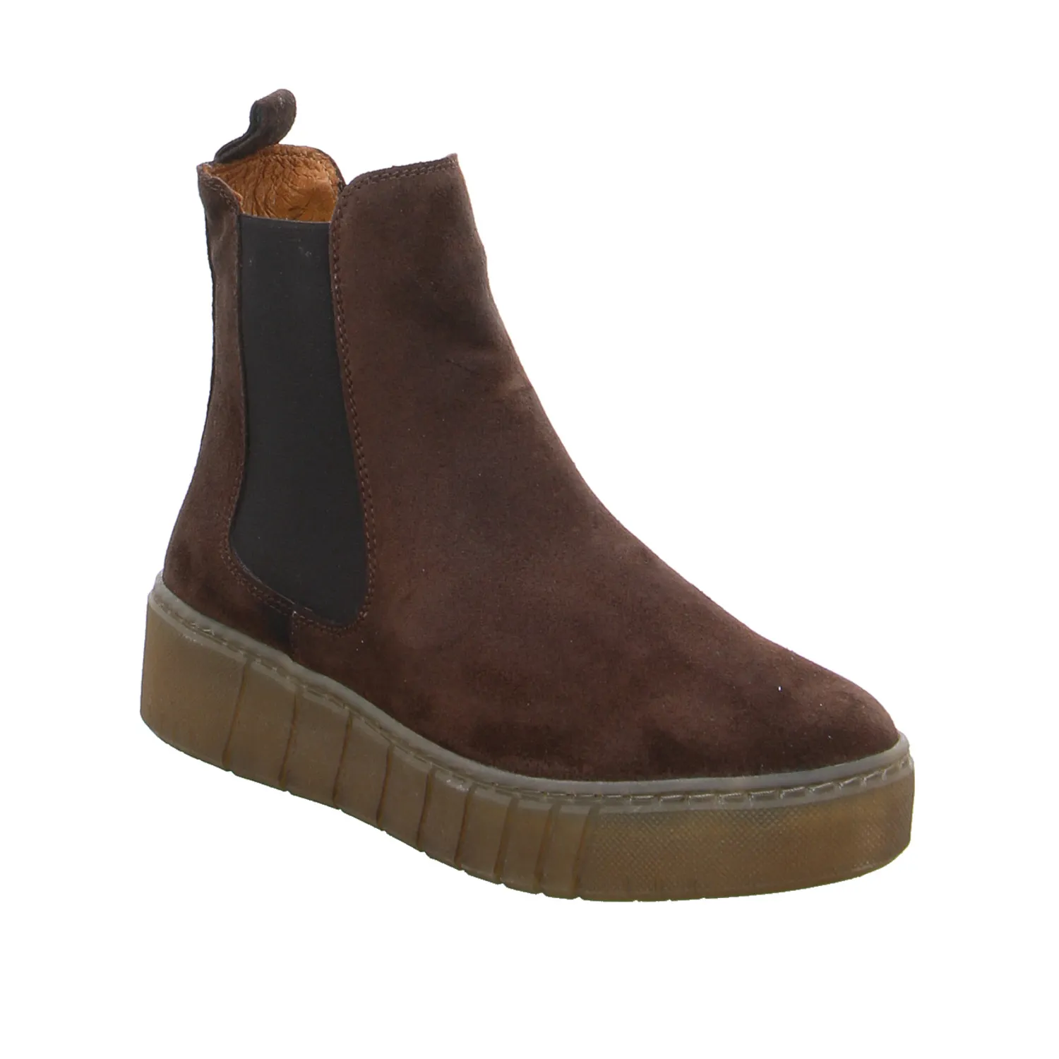 SCHUHENGEL Boot Braun Leder